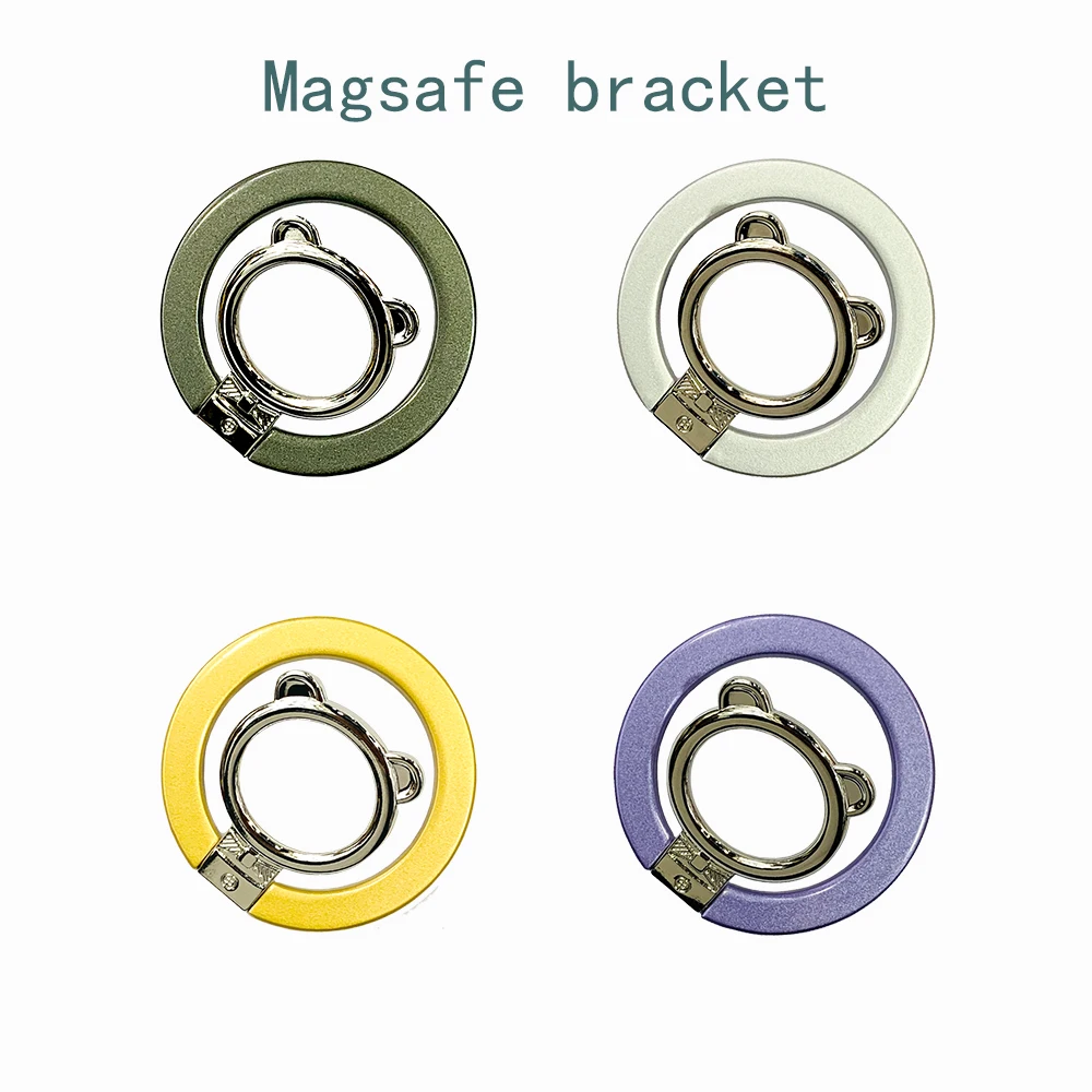 Магнитный держатель Magsafe для телефона, металлический, вращающийся на 360 °