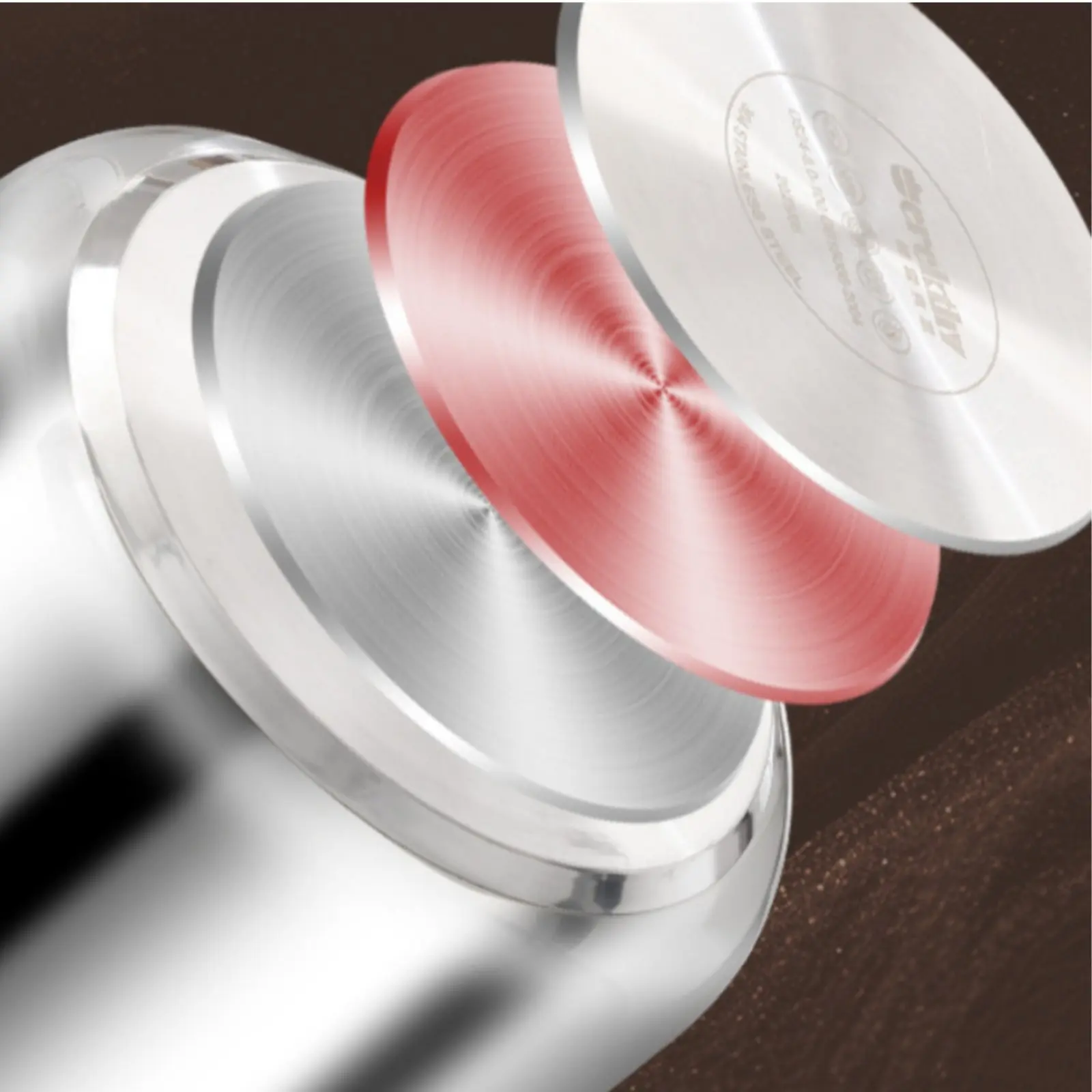 

Stainless Steel Pressure Pot Even Heat Distribution Stainless Steel Pressure Pot Double Handle Stockpot Anti-Scald Handles