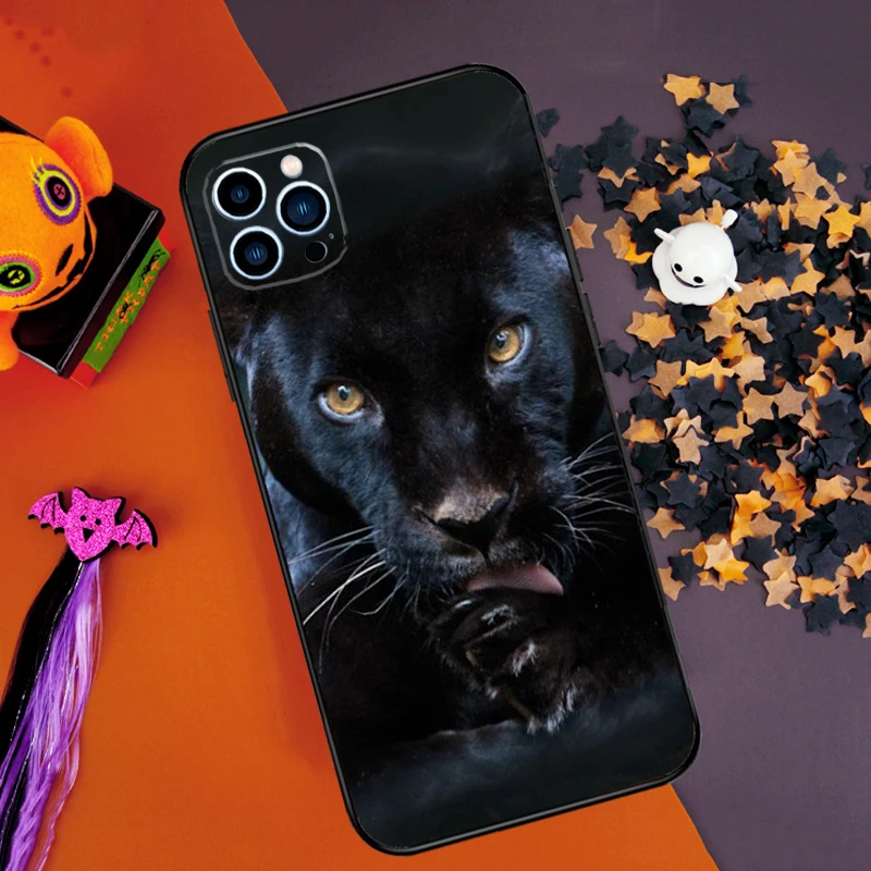 Cheetah Panther Bumper Case For iPhone 15 16 14 Pro Max 11 12 13 Pro Max Mini XR 16e 16 15 Plus Phone Cover