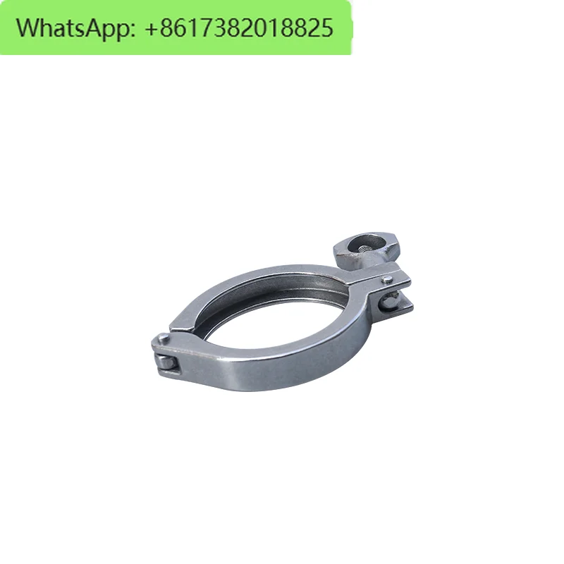 Sanitary Quick Release Clamp Quick Coupling Chuck Hoop Clamp 304 Stainless Steel Precision Casting Clamp Heavy Duty