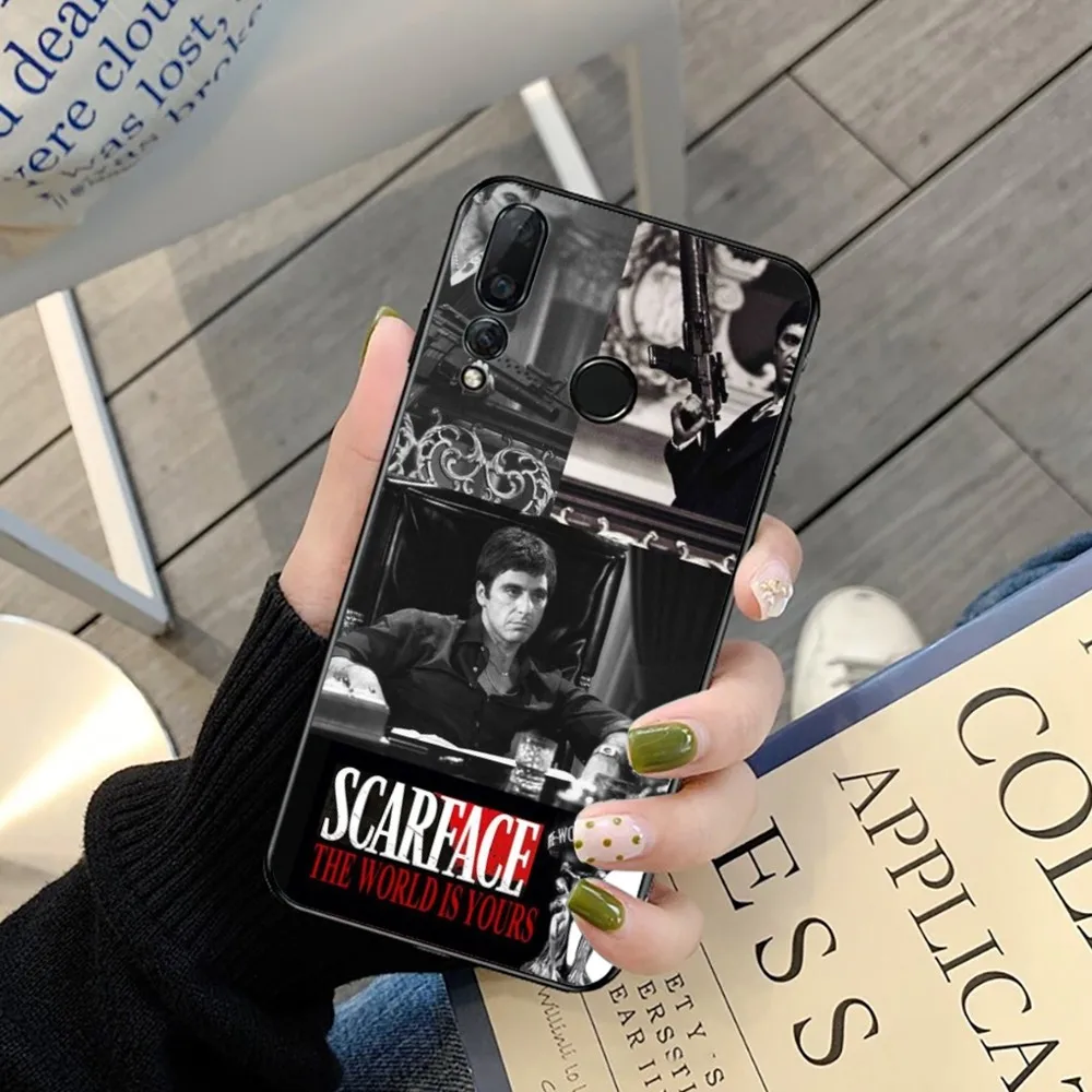 Film Scarface Phone Case For Huawei Y9 6 7 5 Prime Enjoy 7s 7 8 plus 7a 9e 9plus 8E Lite Psmart Shell