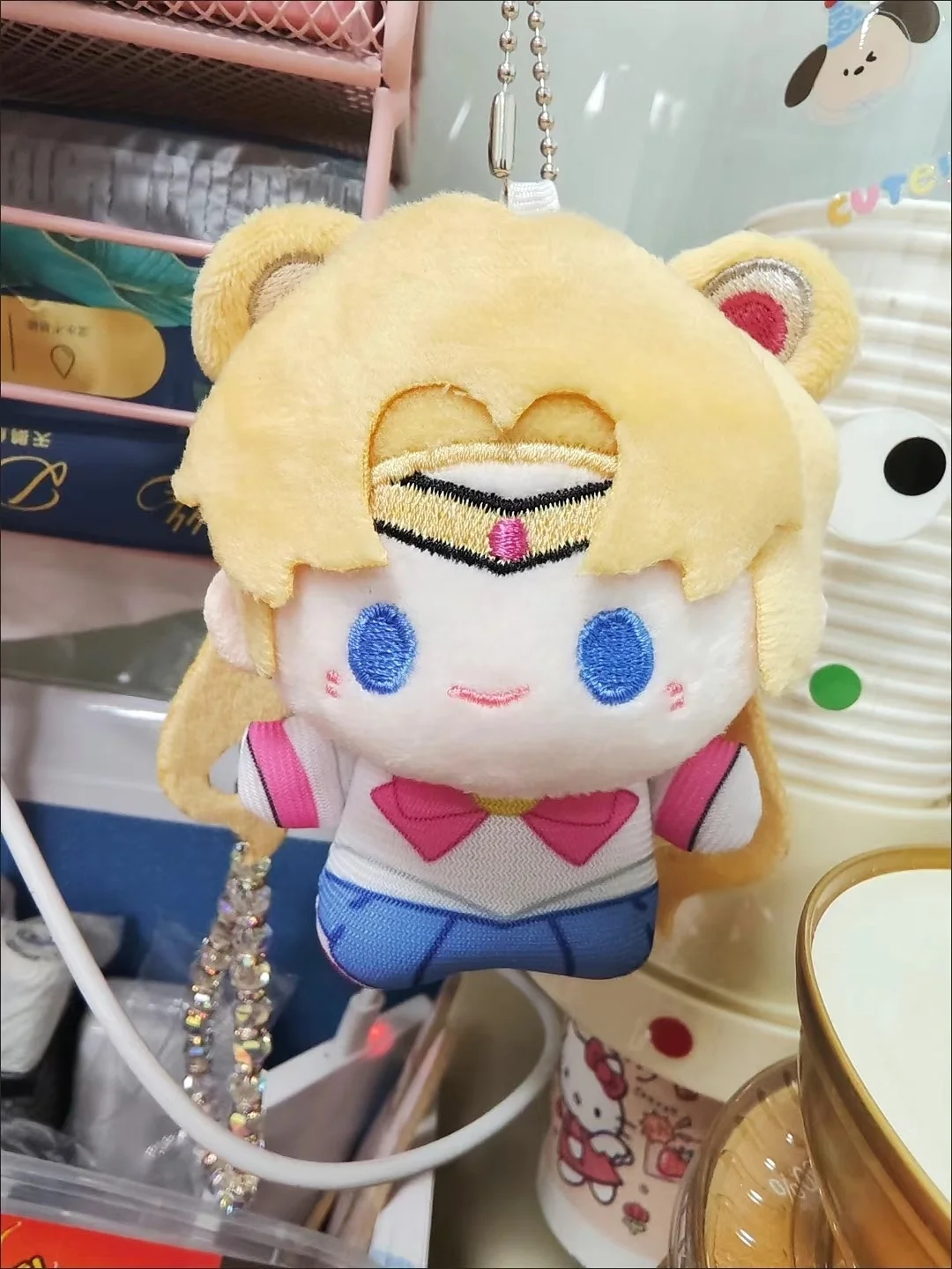 ตุ๊กตาอนิเมะเซเลอร์มูนขนาด 10 ซม. ของเล่นตุ๊กตาผ้ากำมะหยี่ลายการ์ตูนสุดน่ารัก ดีไซน์สร้างสรรค์ ของขวัญตุ๊กตาผ้ากำมะหยี่