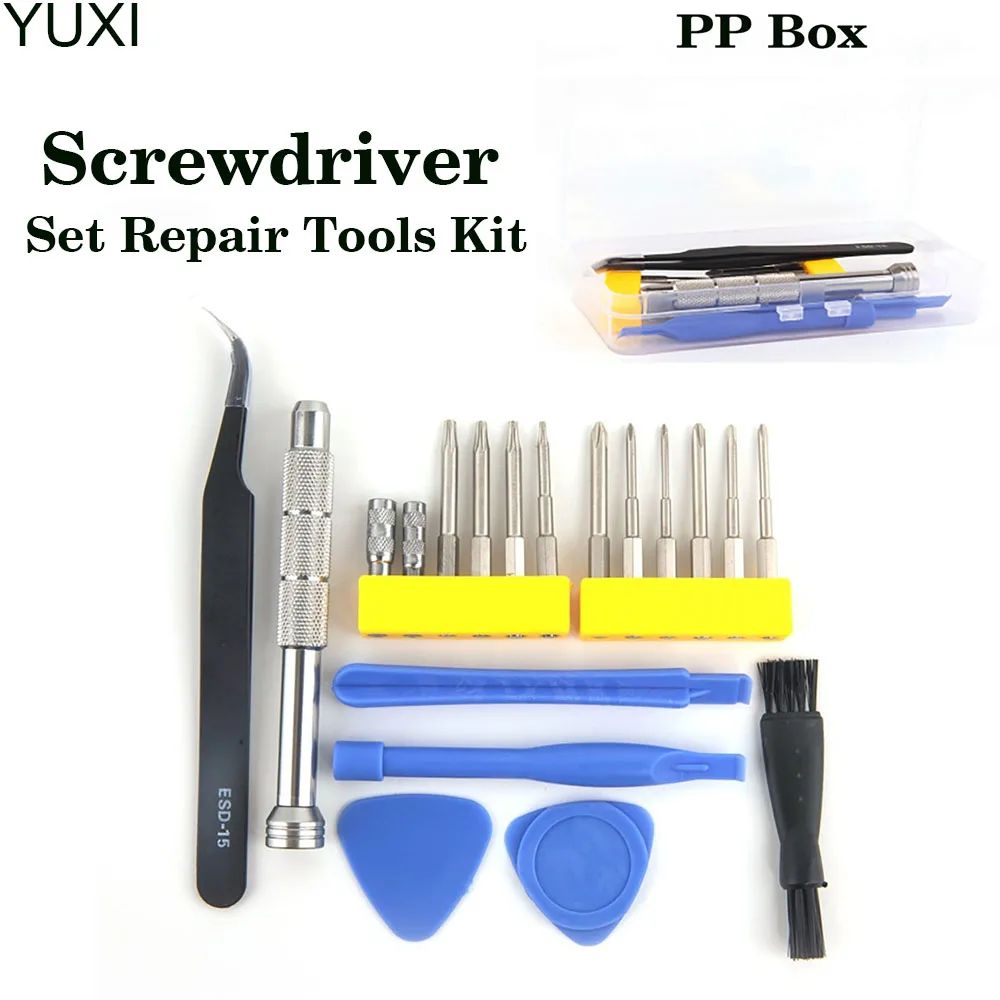 

1Set Screwdriver Set Repair Tools Kit for Switch NS New 3DS XBOX One PS4 slim Wii NES SNES DS Lite GBA PSP Gamecube Consoles