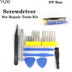 1Set Screwdriver Set Repair Tools Kit for  Switch NS New 3DS XBOX One PS4 slim Wii NES SNES DS Lite GBA PSP Gamecube Consoles