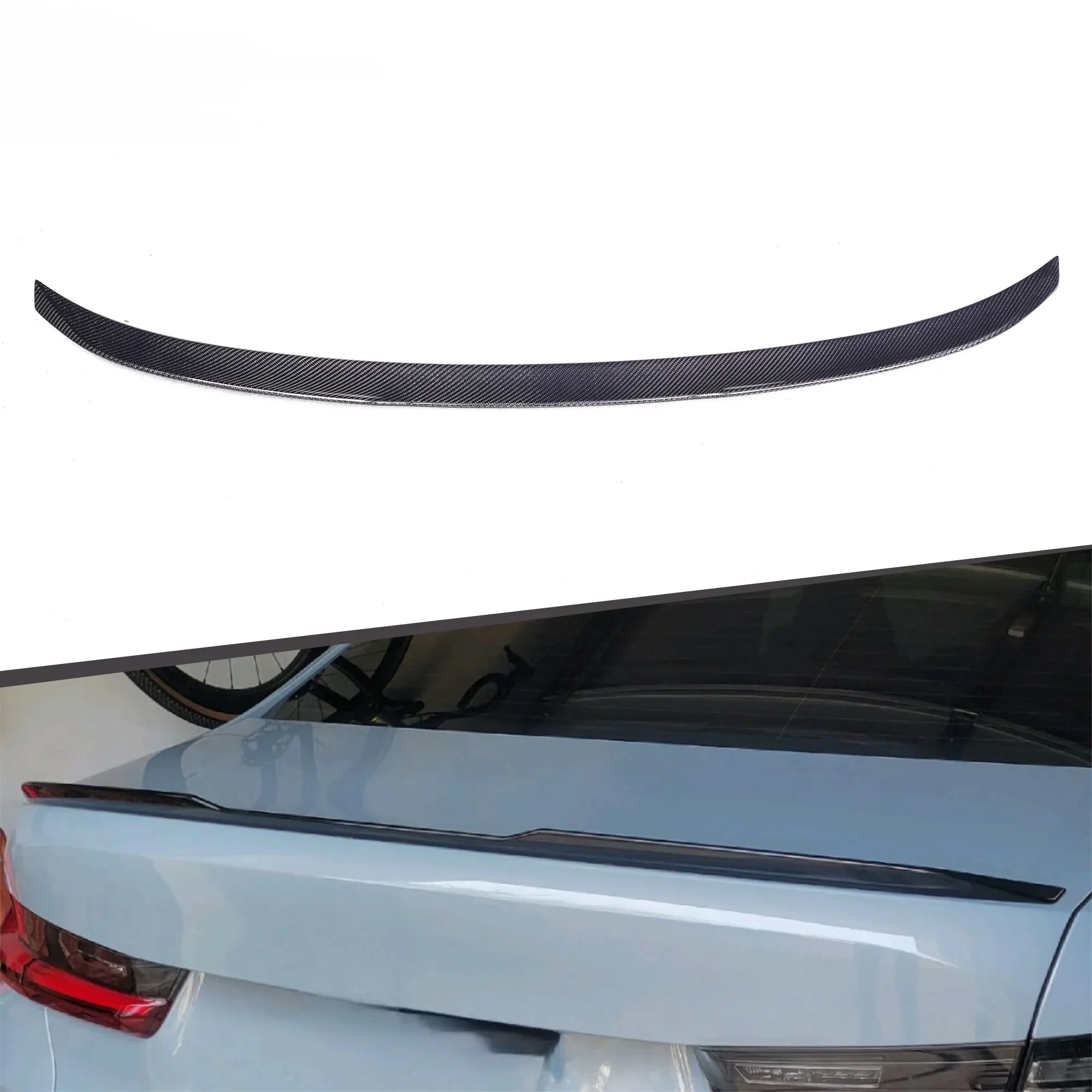 

Carbon Fiber Auto Car Parts CS Style Boot Spoiler For BMW 2020-2021 New 3 Series G20 G80 Sedan Rear Spoiler