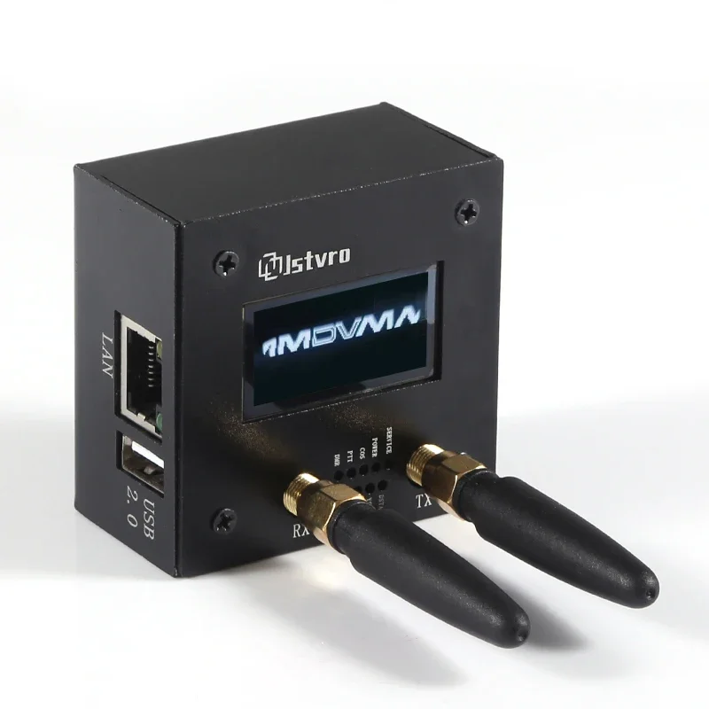 نقطة اتصال MMDVM مزدوجة مجمعة أصلية مع برتقالي PI UHF VHF + OLED + حافظة معدنية تدعم YSF DMR NXD P25 DMR YSF DSTAR