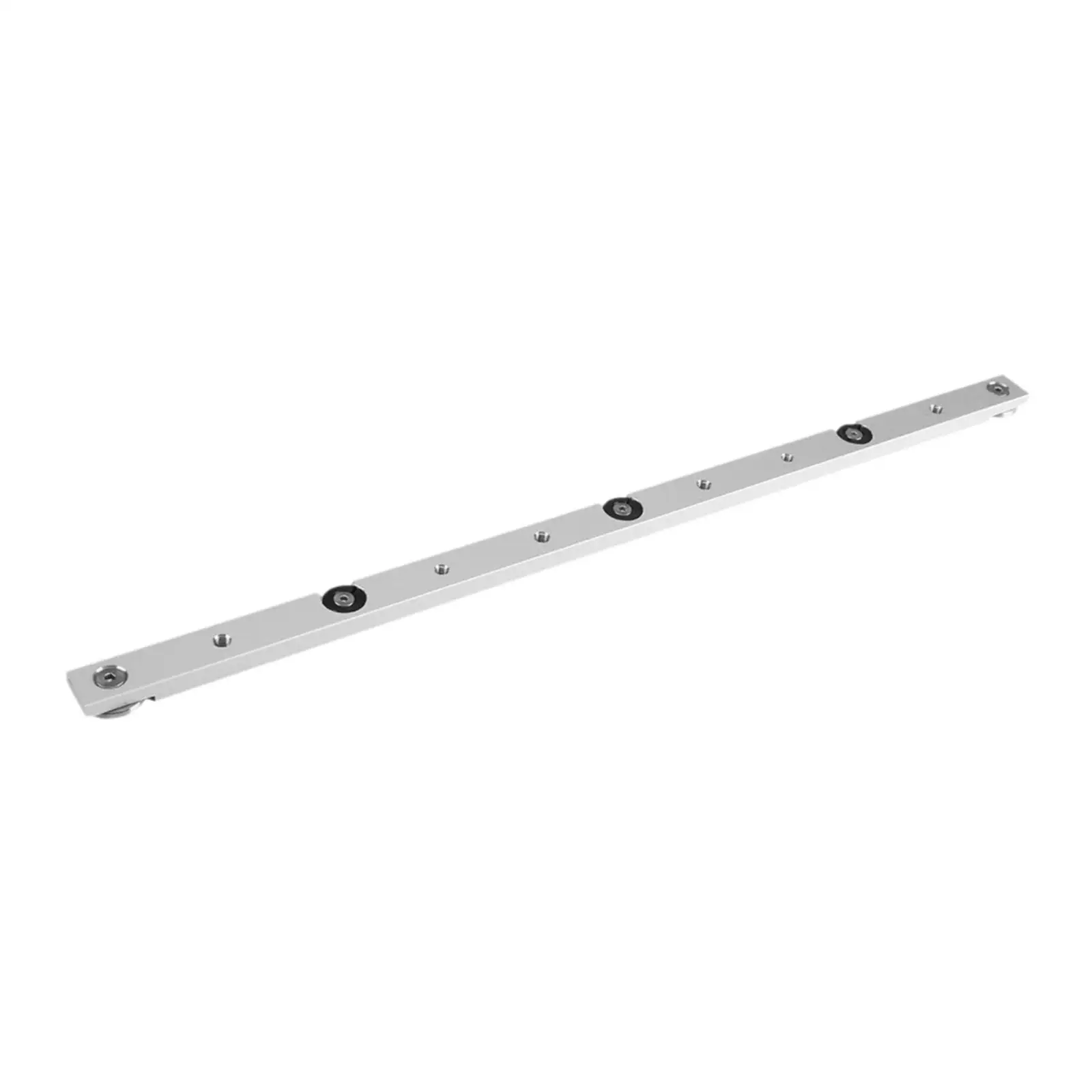 Table Saw Gauge Rod Versatile 450mm Easy to Use Silver Aluminium Alloy Miter Bar