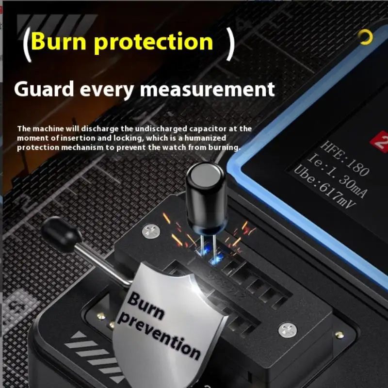 

1 Set Diode Triode Capacitance Resistance JFET ESR LCR Meter Tester Multifunction MOSFET IGBT LCR-P1 Transistor Tester