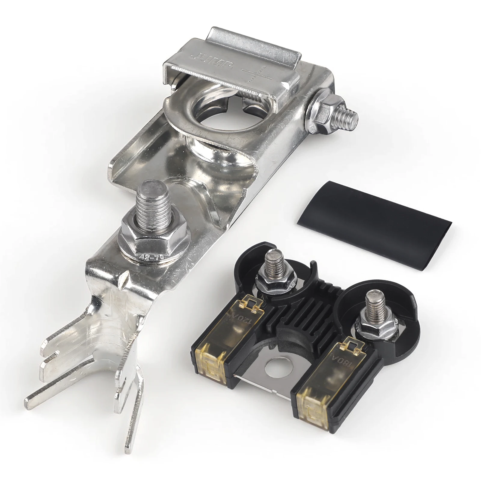 

68164797AA 68250245AA 956-356 For Dodge Ram 1500 2500 3500 2013-2019 Battery Circuit Fuse Kit 180Amp 120Amp BFT with Nuts