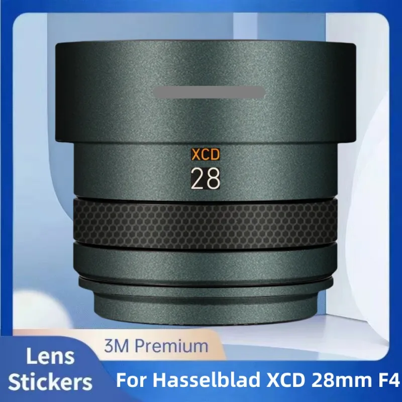 Para Hasselblad XCD 28mm F4 calcomanía de piel película de envoltura de vinilo lente de cámara cuerpo pegatina protectora abrigo Protector XCD28 F/4 XCD28MM