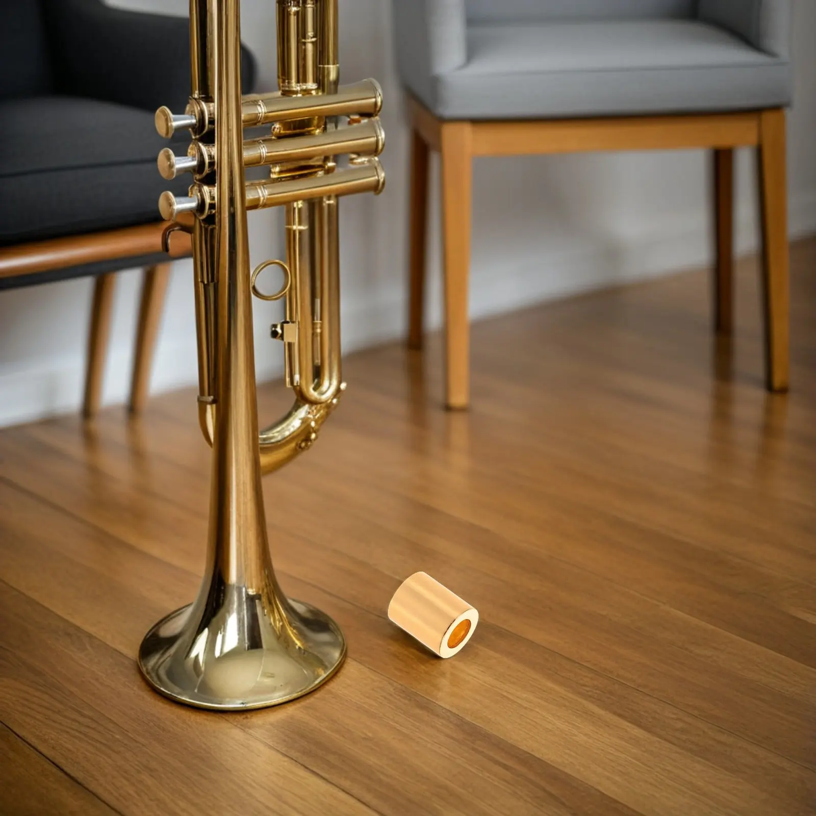 Suona Hoop Horn Connector Pan Flute Steel Golden Replacement Metal Part Accessory Enhanced Stability Suona Instrument Repair