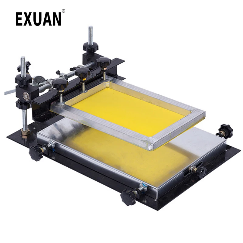 Small Manual Silk Screen Station SMT Manual Stamping Station Solder Paste Screen Printing Machine Screen Printing Machine