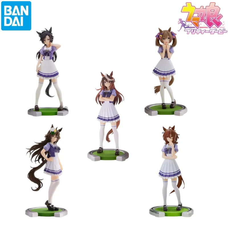 Bandai In Stock Collectible Anime Characters Pretty Derby Air Shakur Original Box Model Garage Kit Original Statue Action Figure view 2