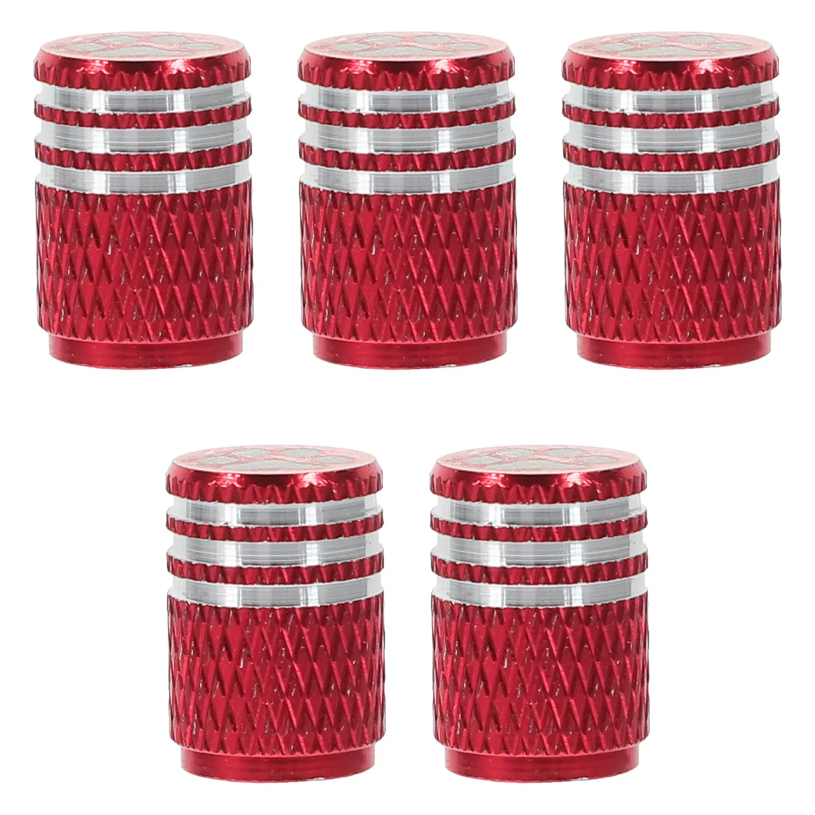 5Pcs Vibrant Paw Print Tire Valve Caps Decorative Stem Covers for Car Motorcycle Truck Enhanced Protection Stylish Car