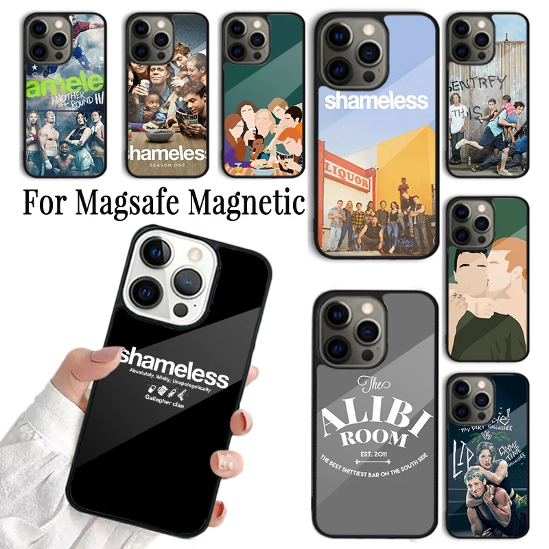 Coque de téléphone série TV Shameless pour iPhone 17 AIR 16 15 14 13 12 11 Pro Max Plus, coque magnétique sans fil Magsafe