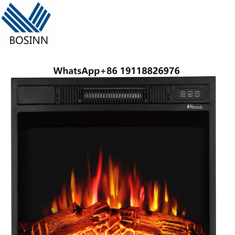 

Fireplace Smart Lighting Embedded Wall Electric Fireplace Decoration Mantel Core Dynamic Flame Humidifier Night Lamp