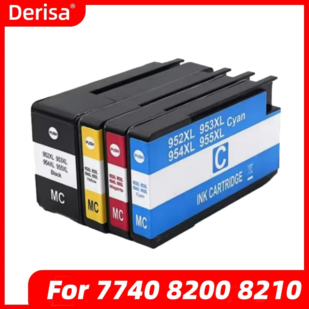 

Derisa 953XL Ink Cartridge for HP Pro 7740 8200 8210 8216 8218 8700 8710 8715 8716 8718 8720 8725 8728 8730 8740 8745 printer
