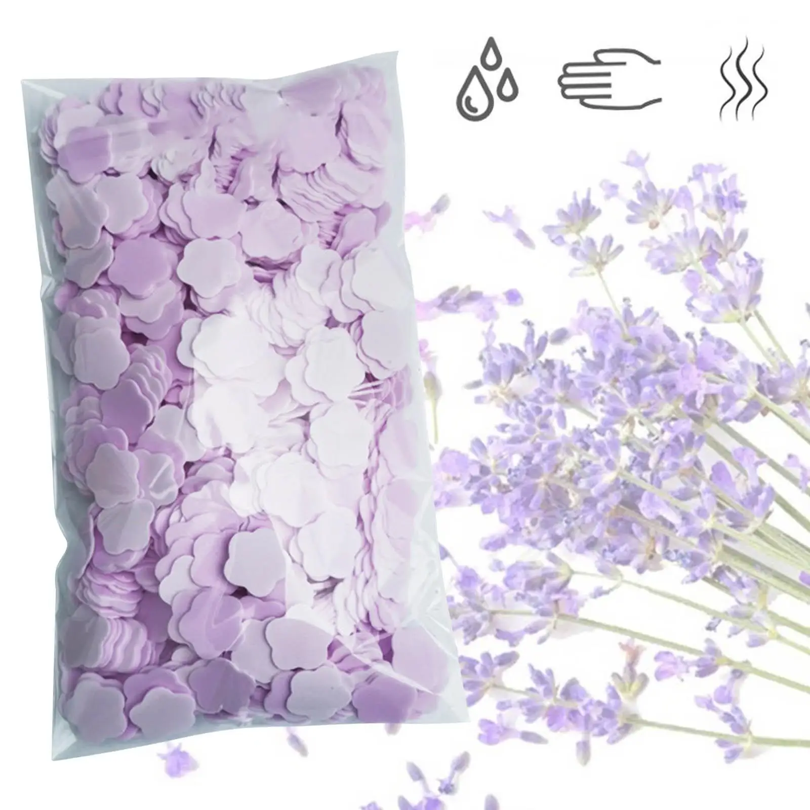 

1000x Soap Paper Disposable Cleaning Washing Hand Quick Foaming Hand Soaps Sheets for Supplies Travel Outdoor Adults Kids Hiking