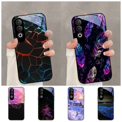 For OnePlus Nord CE 4 Lite 5G Glass Case CE4 CE 2 3 Tempered Glass Phone Cover For One Plus Nord N30 Bumper 1+Nord CE3 Lite Capa
