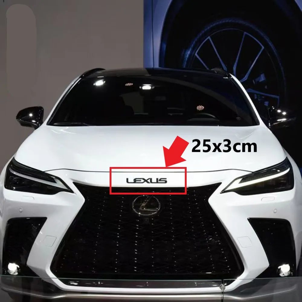 

Car Emblem Badge Sticker For Lexus car F SPORT CT200H GX460 IS250 ES 220D IS200 Fsport GS GX IS LS LX NX RX UX CT LC RC