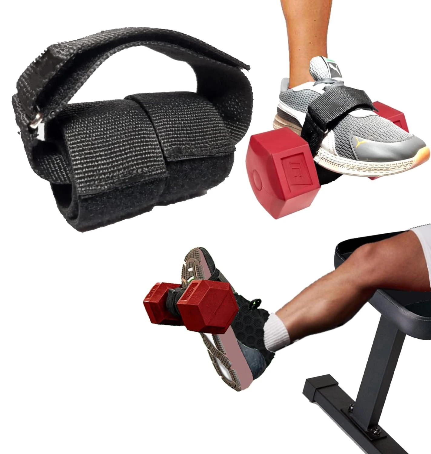 Shin Splint Relief Strap - Enhance Calf Strength, Flexibility & Mobility, Adjustable Weight for Customizable Resistance Training