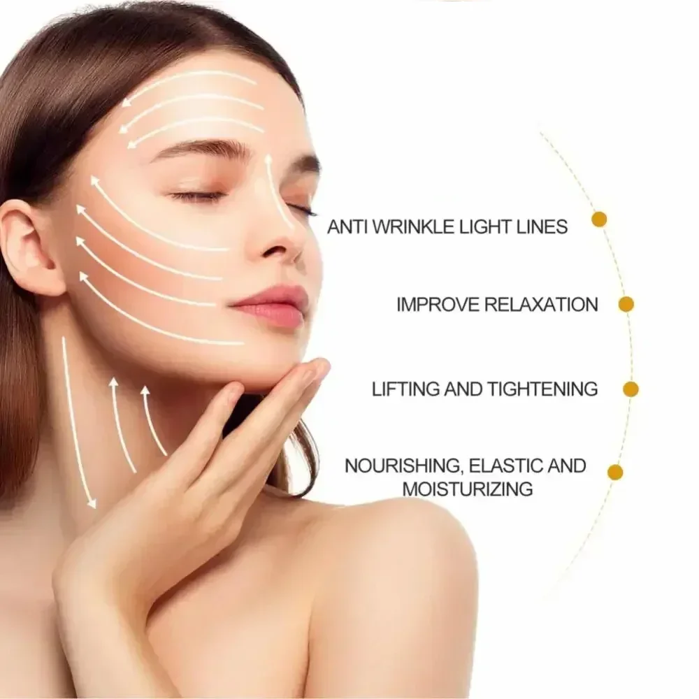 Suero Facial antiarrugas, efecto antienvejecimiento instantáneo, elimina las arrugas faciales, líneas finas alrededor de los ojos, patas de gallo, cuello