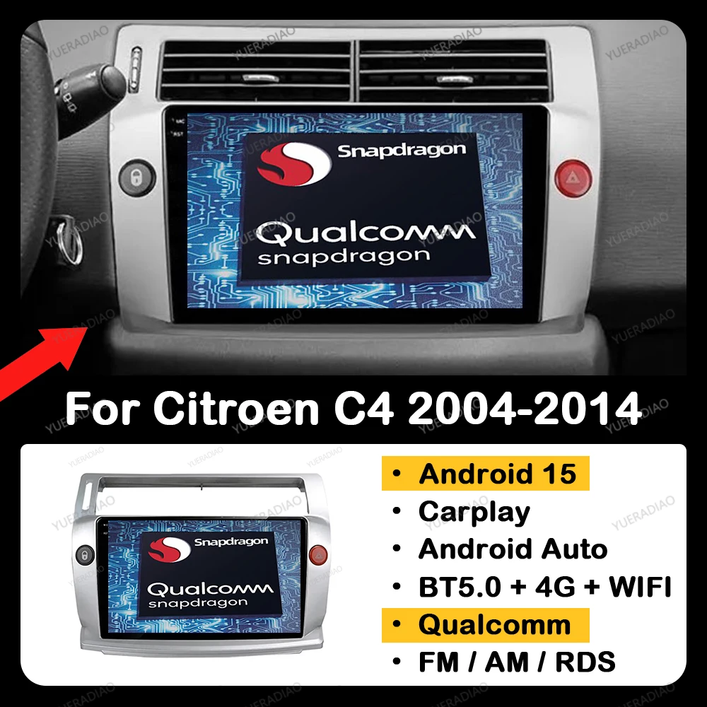 Android 15 Car Radi…