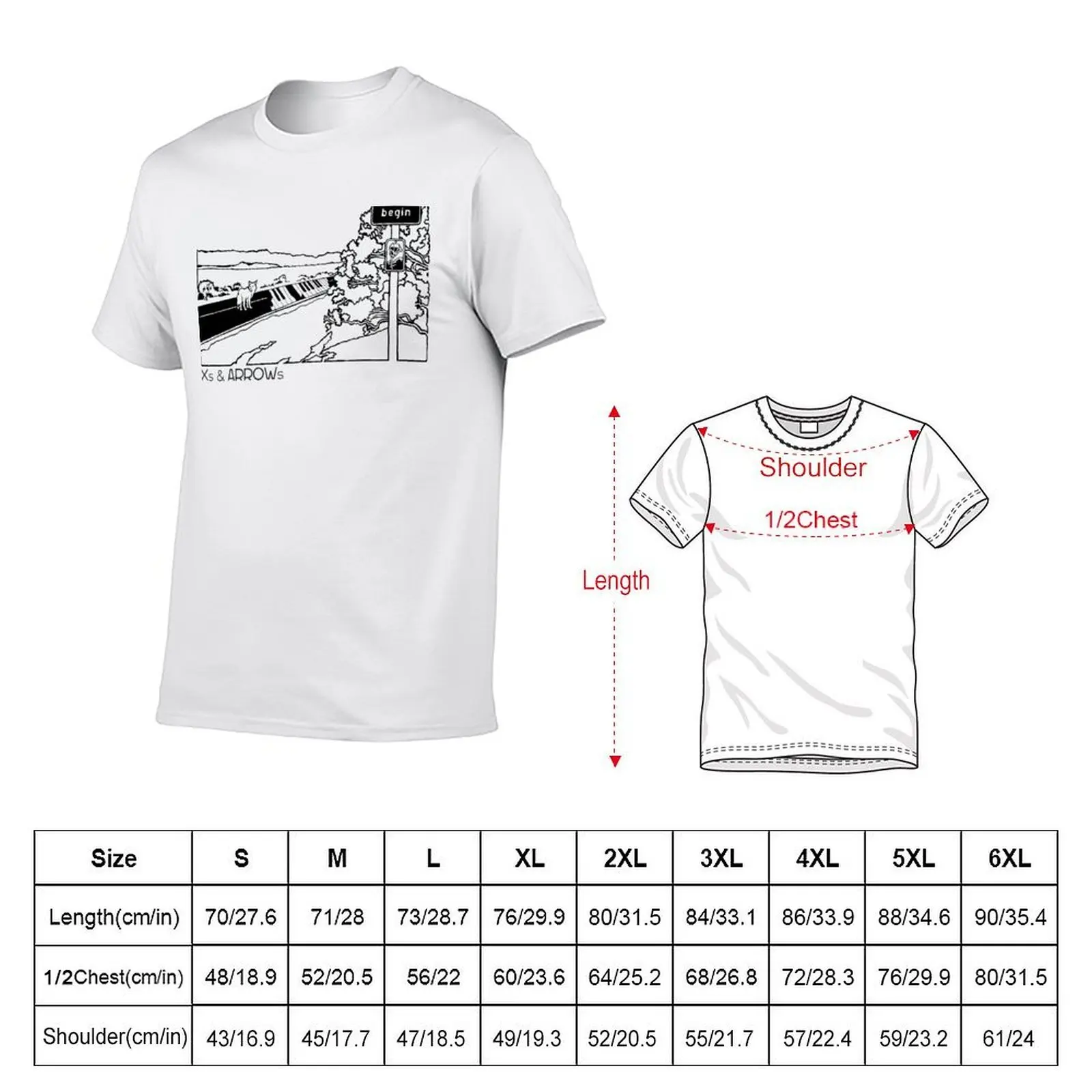 Xs & ARROWs From Here Shirts and Accessories T-Shirt anime tshirt cotton man t-shirts big and tall t shirts for men