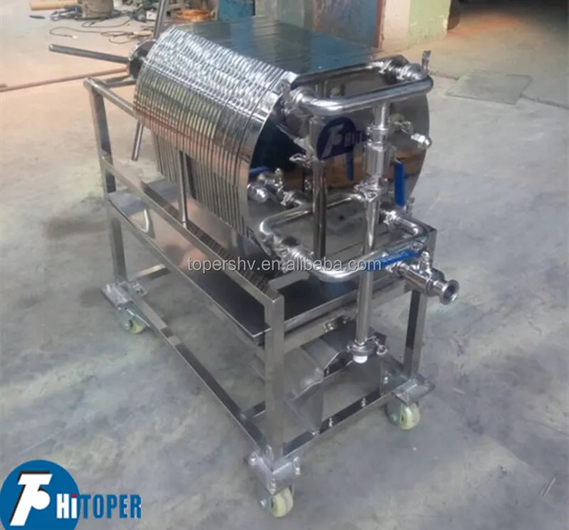 Meerlaagse Roestvrijstalen Plaatfilterpers