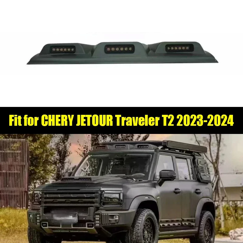 

New! Car Off-road Spotlight Suitable for CHERY Jetour Traveller T2 2023 2024 City Hunter Kit Spotlight Auto Decoration Accessori