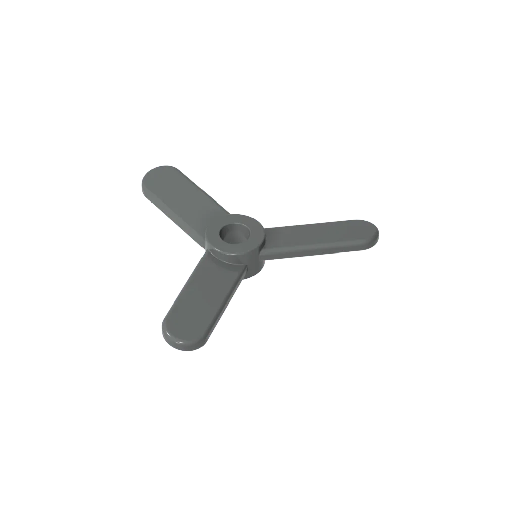 Three Bladed Propeller Small Propellers Single Axis GB 2034 Accessories Compatible with LEGO 2421 Building Block Particle Parts view 5