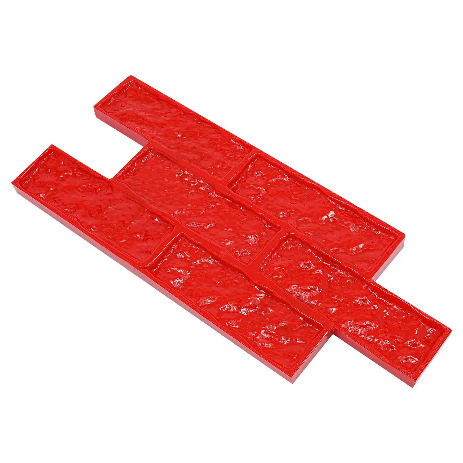 Pu Concrete Stamp Mat Concrete Stamping Mold Cement Stamp for Concrete Decorative Concrete Texture Mat Concrete Mold for Wall &