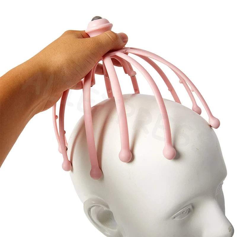 1PC Scalp Massagers With 18 Claws Handheld Head Massage Scratcher For Deep Relaxation Hair Stimulation And Stress Relief Massage