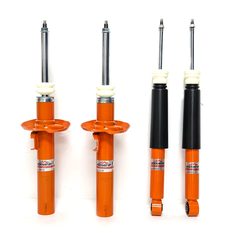 EDDYSTAR Universal Coilover Suspension 24 Damping Adjustable Vehicle Shock Absorbers for Volkswagen MQB A5 B6 B7