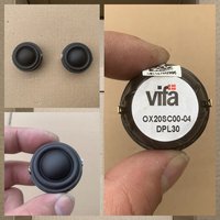 1Pcs For Vifa Peerless 1 Inch 19mm Tweeter Speaker Head Car Modified Flagship OX20SC00-04 4OHM High Pitched Speaker