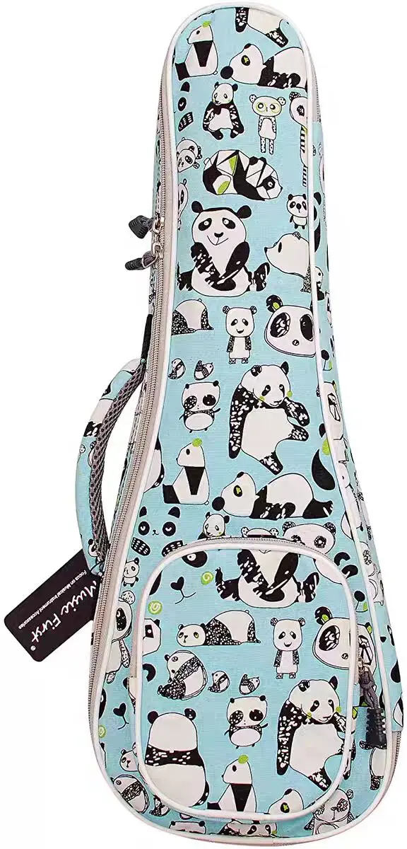 

Hand-crafted original design PANDA thickened cotton ukulele bag 21/23/26 inch