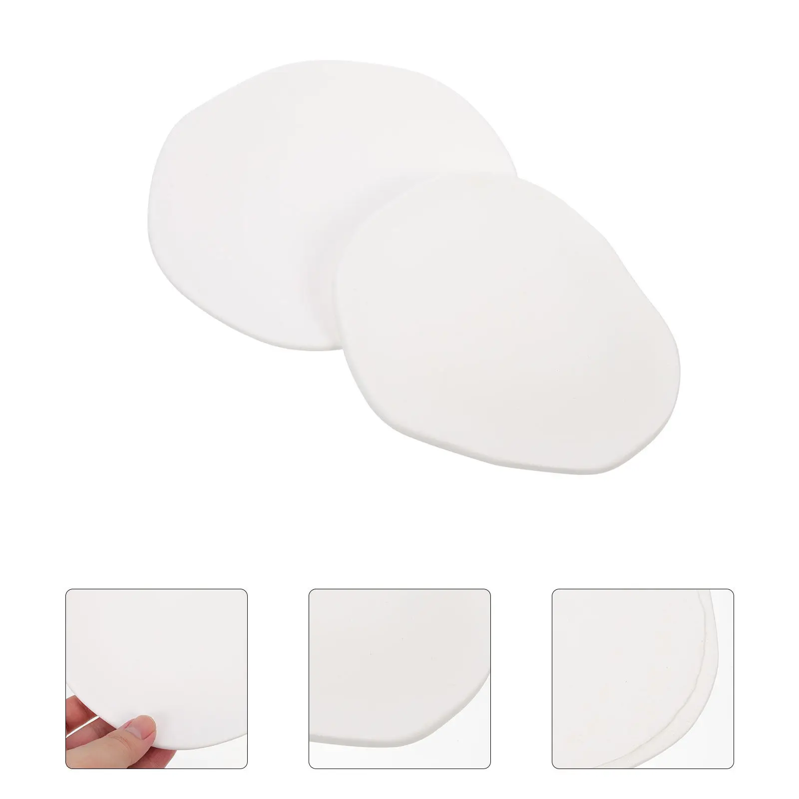 Lot de 2 plateaux de rangement pour bijoux en forme de nuage, plateau à bibelots, coupelle à bagues, organisateur de bijoux décoratif pour la maison, la table, la chambre, les boucles d'oreilles
