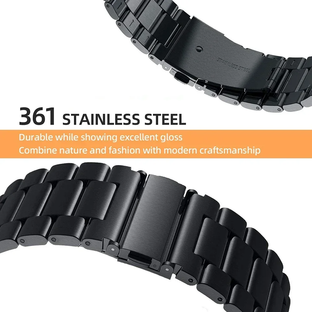 Correa de acero inoxidable para Samsung Galaxy Fit 3 R390, Correa de reloj de Metal para hombres y mujeres, Correa para pulsera Fit 3 SM-R390