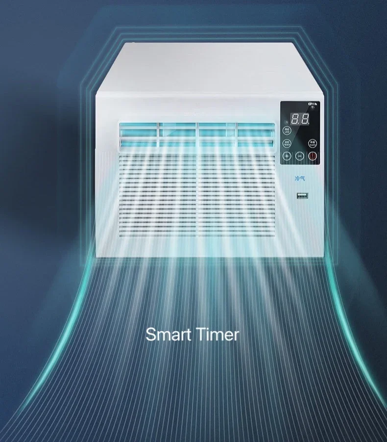 

Уличный портативный кондиционер для кемпинга, 3000 БТЕ, портативный кондиционер, мобильный портативный кондиционер Condizionatore