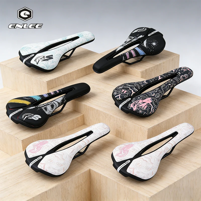 

Велосипедное седло ENLEE: Мягкое, удобное, легкое, дышащее сиденье для горных и шоссейных велосипедов