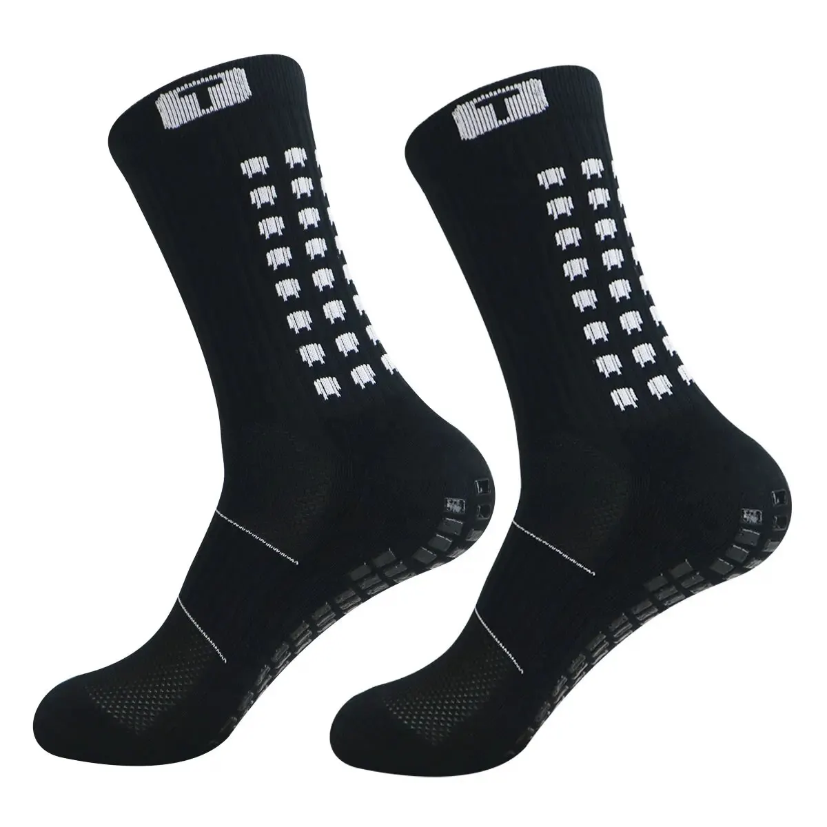 Football Socks Round Silicone Suction Cup Grip Anti Slip Soccer Socks Sports Men Women Baseball Rugby Socks