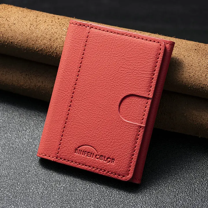 Magnetischer Kartenhalter aus Leder, geeignet für Magsafe-Funktion, Handyhülle, Brieftasche, Flip-Kartenfach, Ständer, Funda-Cover