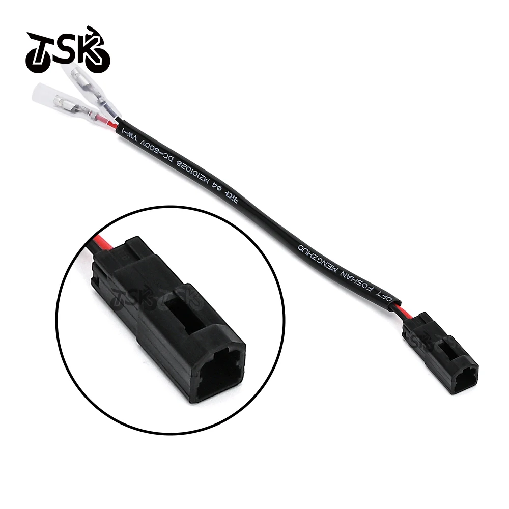 For DUCATI Panigale 959 899 Turn Signal Cables Adapter Connector License Plate Light Wire Leads Harness Plug Monster 1200 R