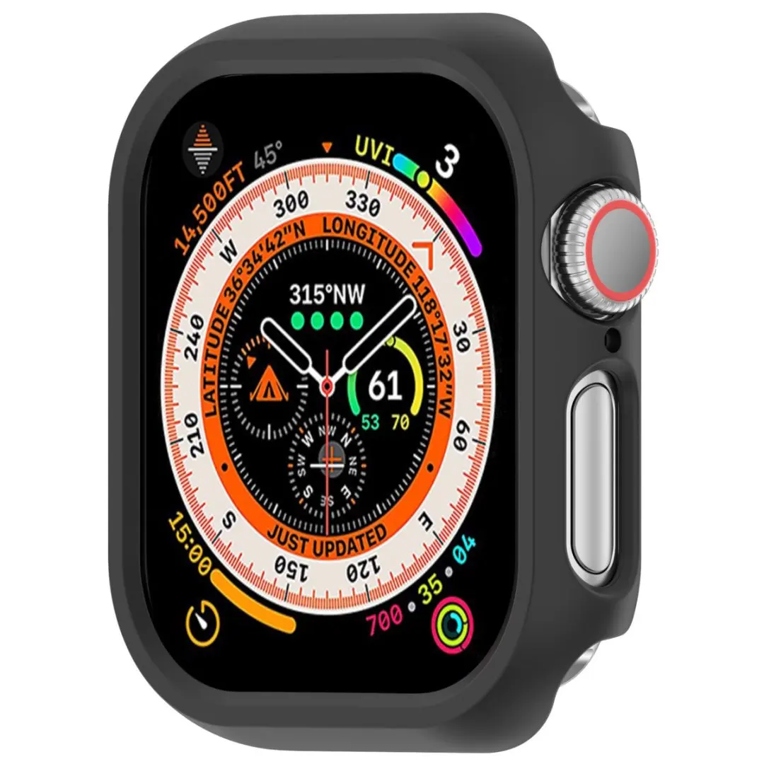 Защитный чехол-бампер для ПК для Apple Watch Series 10 9 8 7 6 SE 40 41 44 45 46 Ultra 2 49 мм, чехол для умных часов