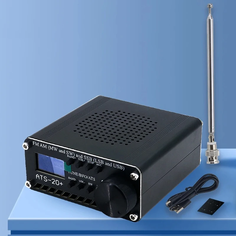 

ATS-20+Si4732 multi band radio receiver FM AM MW SW receiver suitable for travel camping hiking