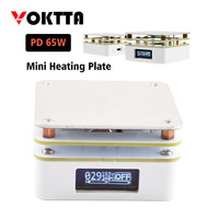 PD 65W Mini Hot Plate Adjustable Constant Temperature Preheater Rework Station Heating Plate Preheating Platform Repair Tools