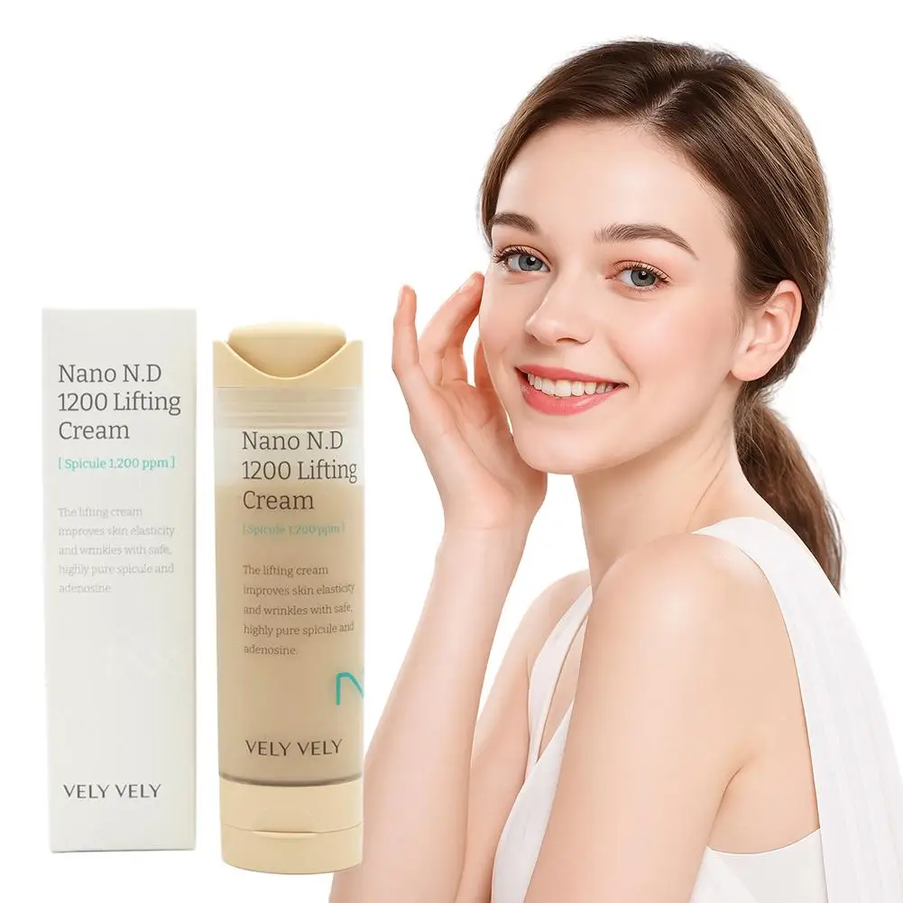 Crema Lifting con Nanoneedles 50ml, Tecnología de Penetración Profunda, Crema Facial Regeneradora de Colágeno, Reafirmante y Tensora para Piel Flácida