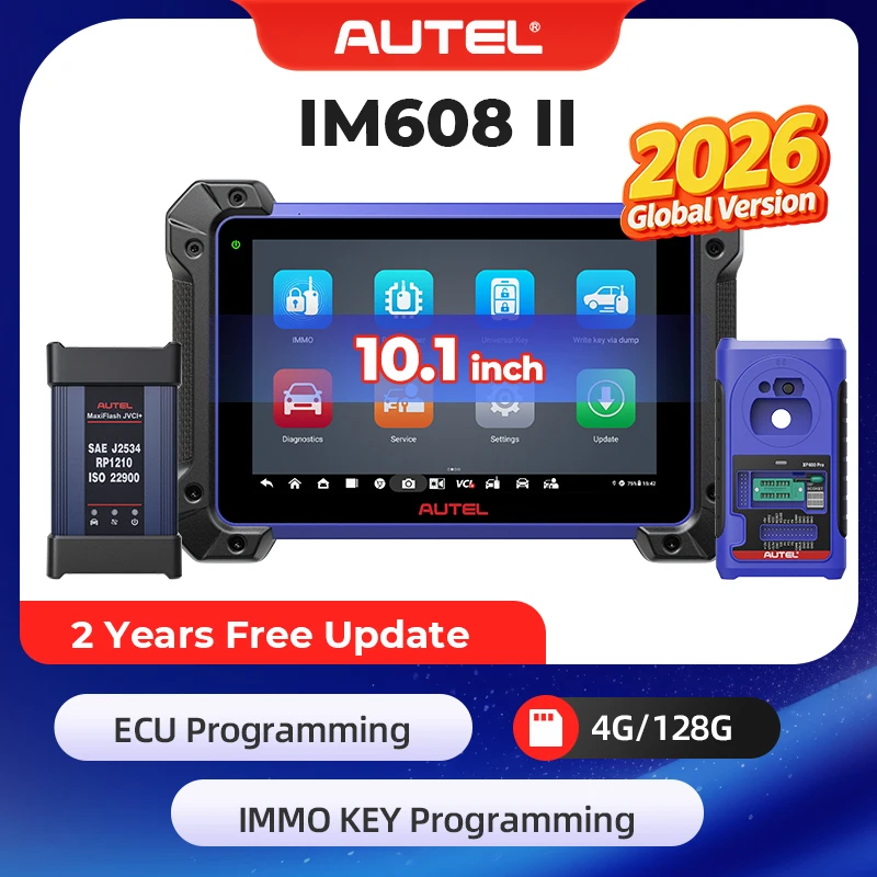 Autel MaxiIM IM608II PRO IMMO Key Fob Programming Tool IM608S II Auto Key Programmer Diagnostic Tools 2 Years Update IM608 II