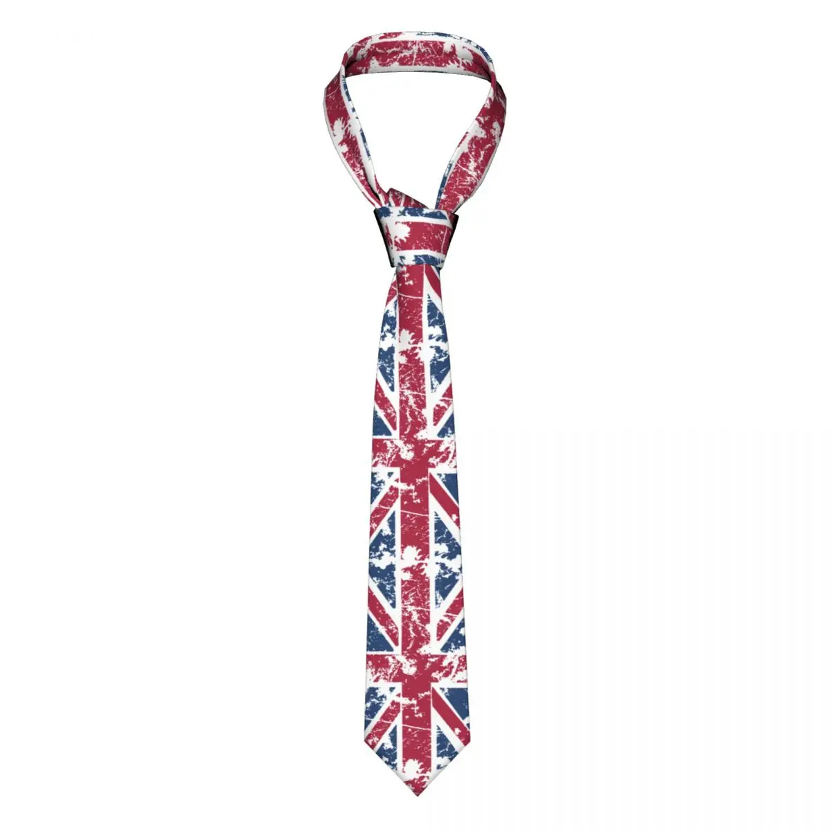 

Union Jack Flag Men Women Neckties Silk Polyester 8 cm Narrow UK United Kingdom Neck Ties for Shirt Accessories Gravatas Gift