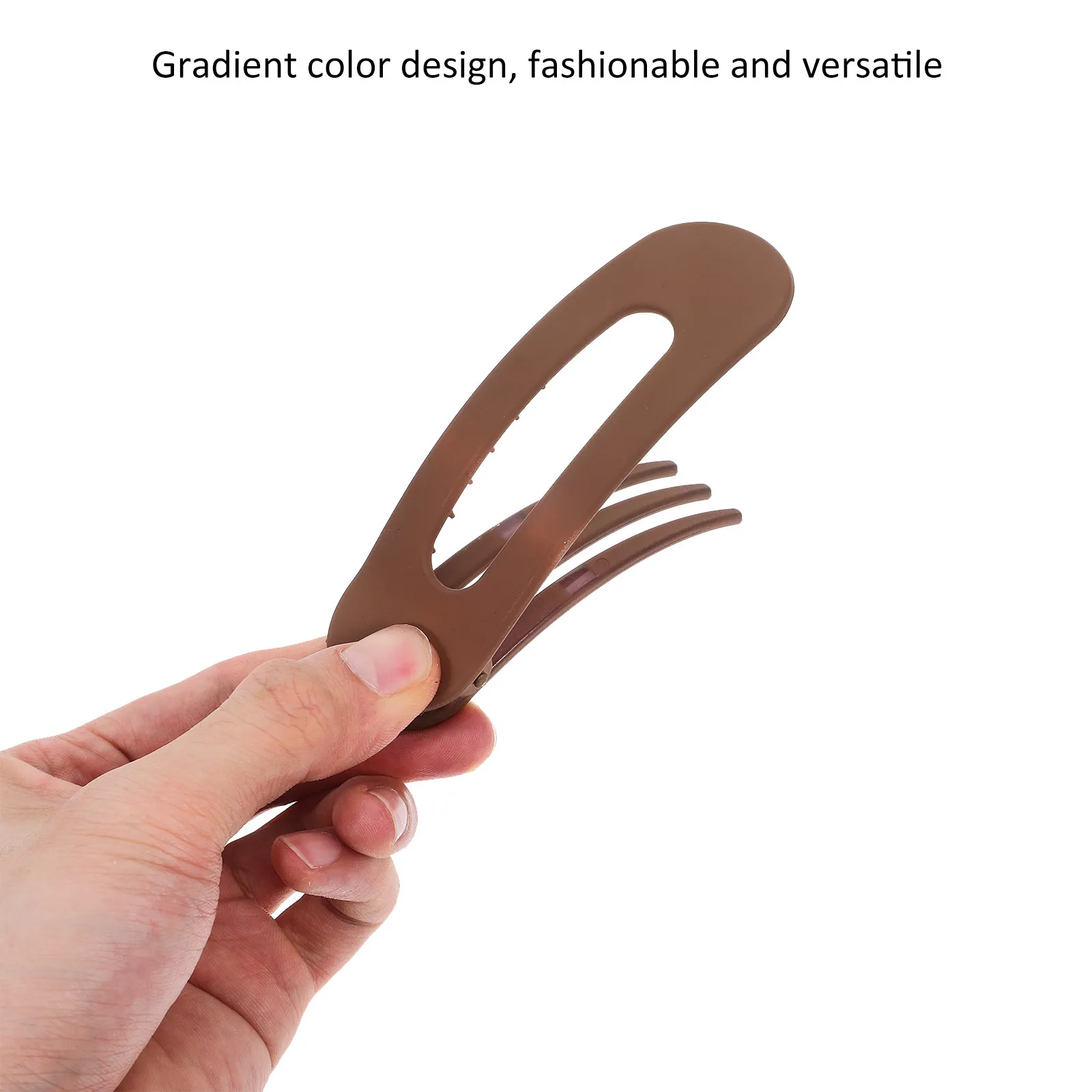 

Набор из 9 заколок-уточек с градиентным цветом, стильные плоские аксессуары для густых волос, французские заколки-зажимы